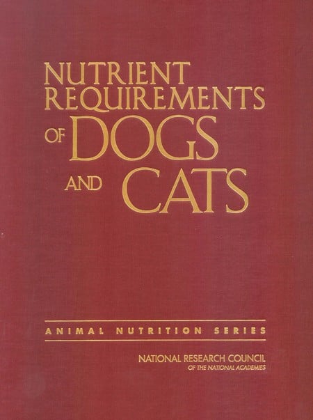 Photo of yjr bppk Nutrient Requirements for Dogs and Cats